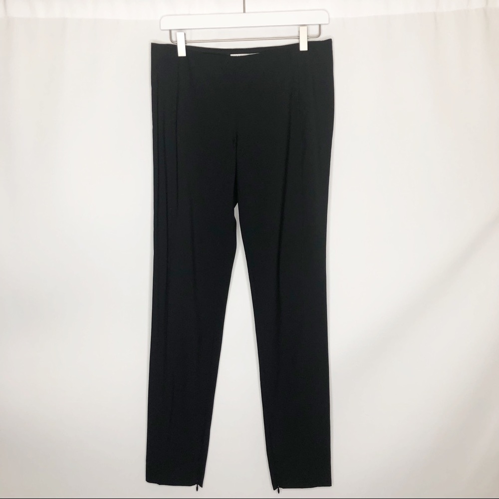 Veronica Beard Virgin Wool Straight Leg Trousers